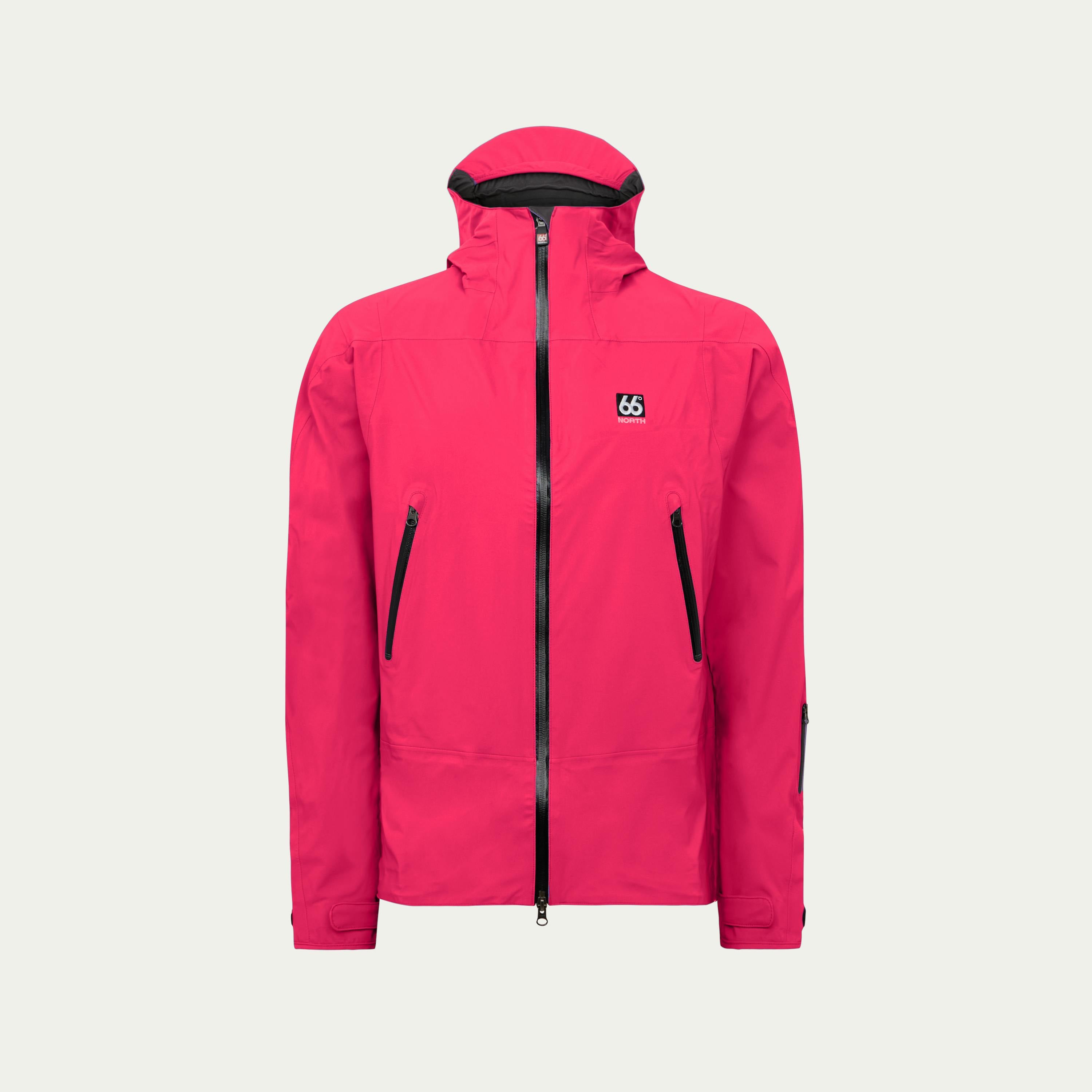 Men - Snaefell Shell Jacket - Bright Red – 66°North