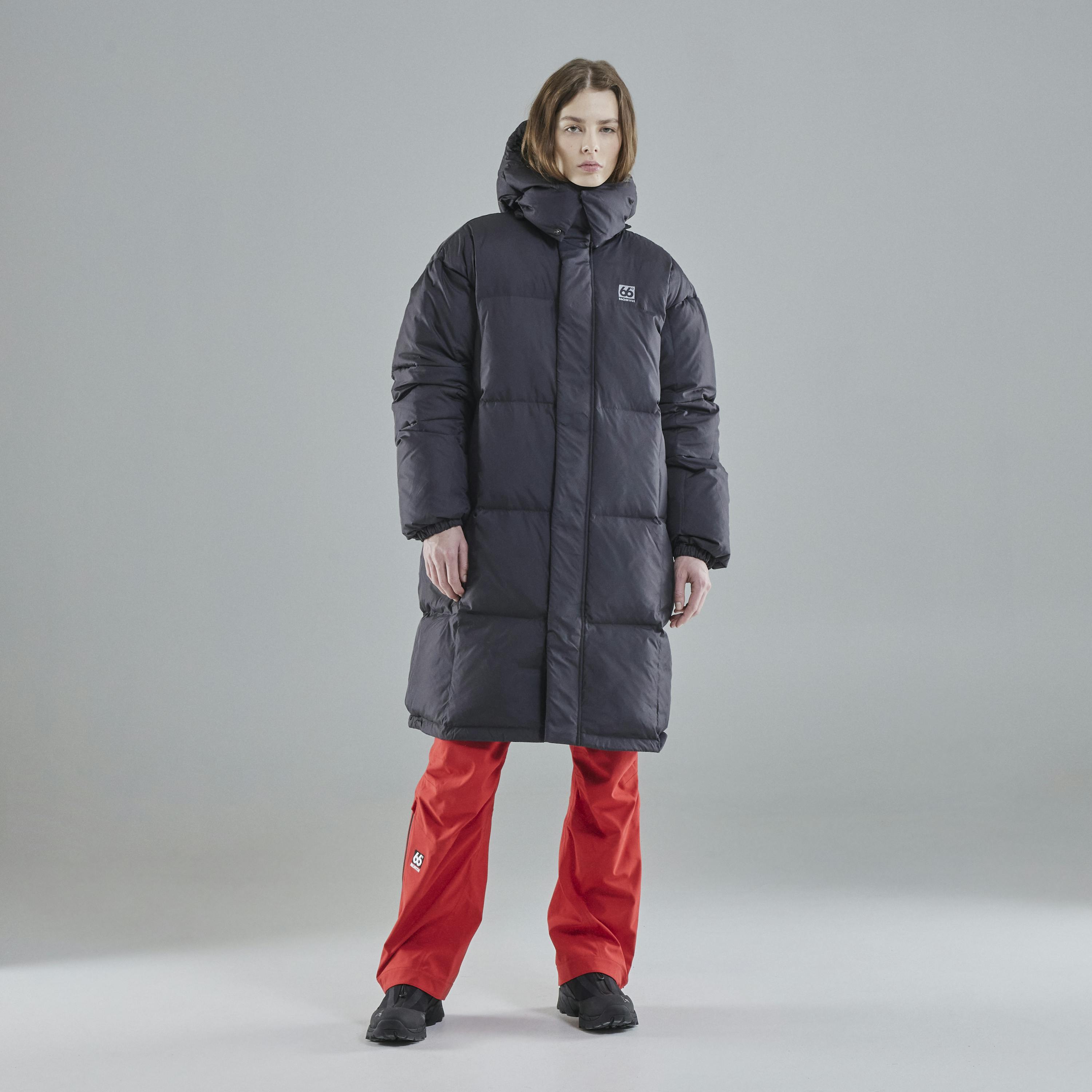 Men Dyngja Down Coat Obsidian – 66°North - Main Image