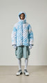 CC Signature Quilt Jacket Glacial Blue model-Men