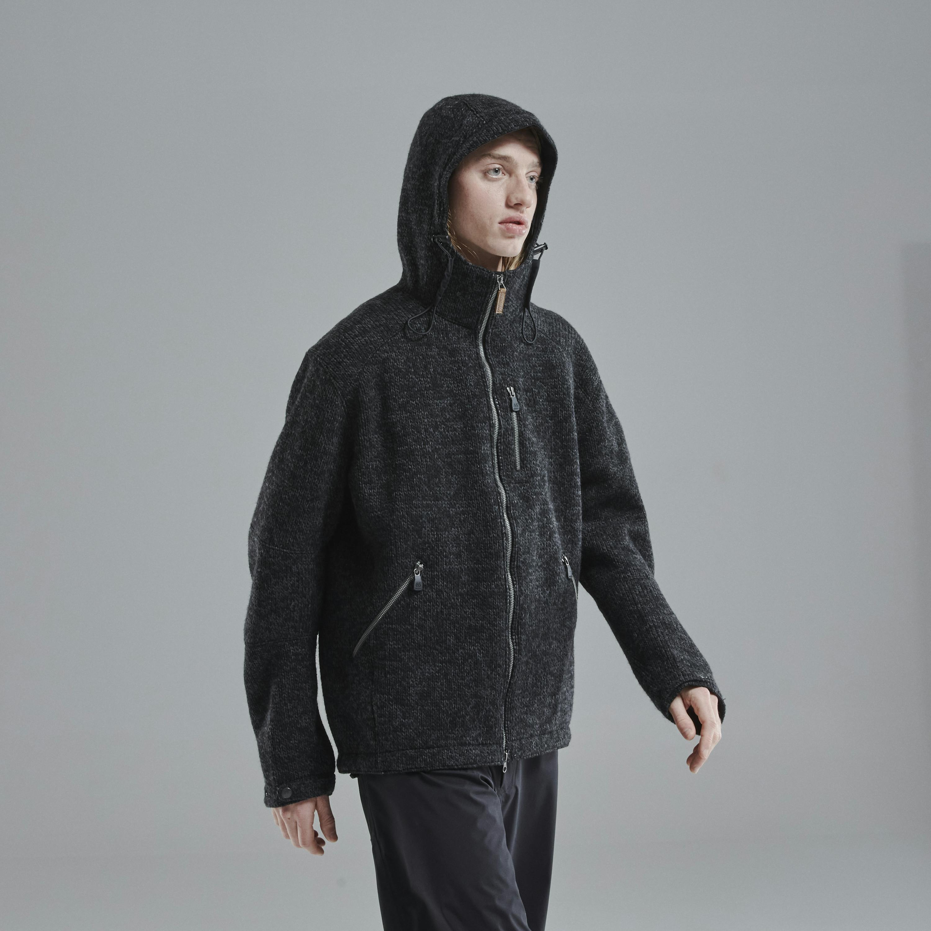 Men - Vindur Wool Jacket - Charcoal – 66°North