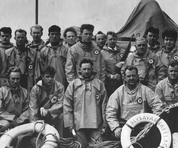 Icelandic search and rescue team, wearing 66°north clothing.