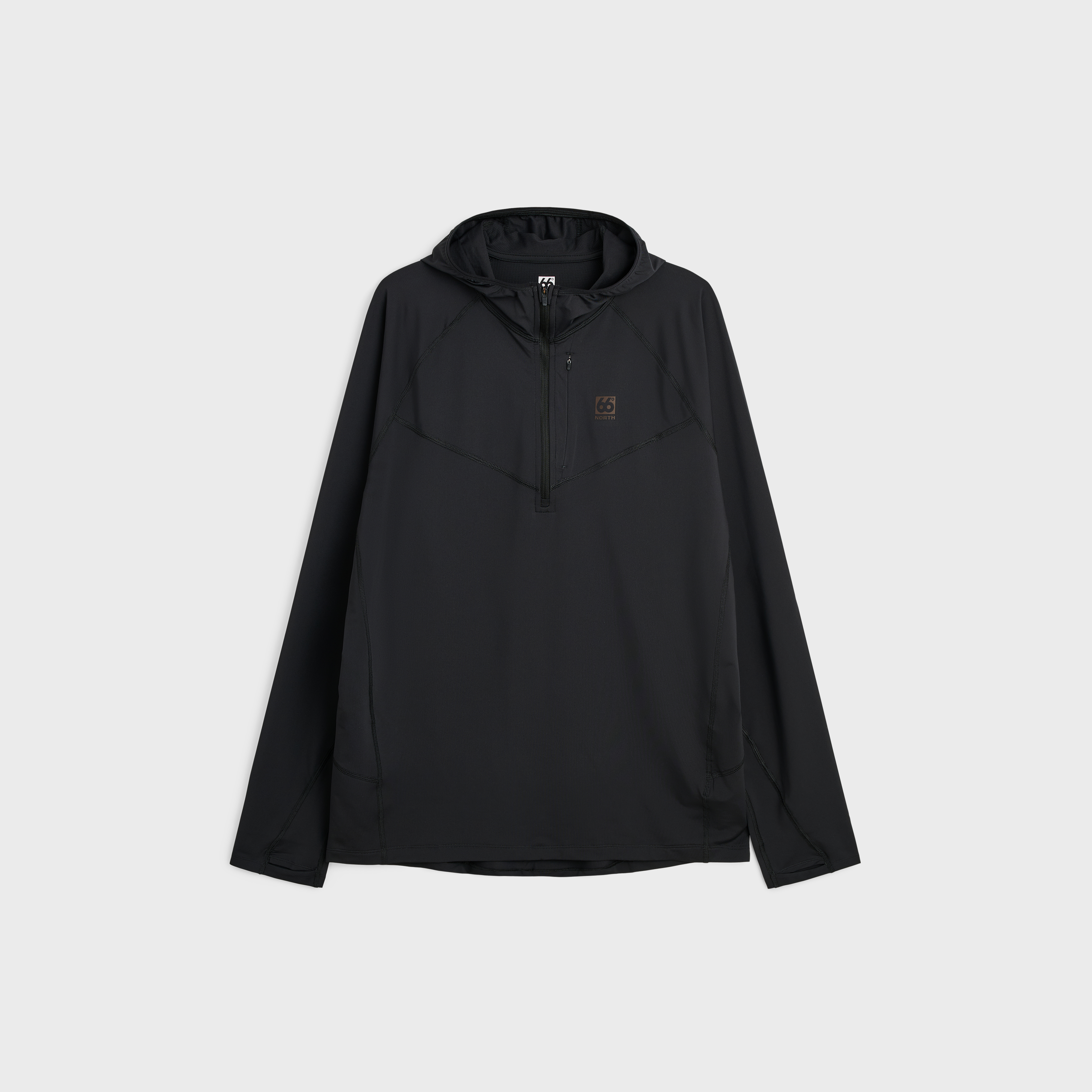 Men - Men's Ljósufjöll Hoodie - Black – 66°North