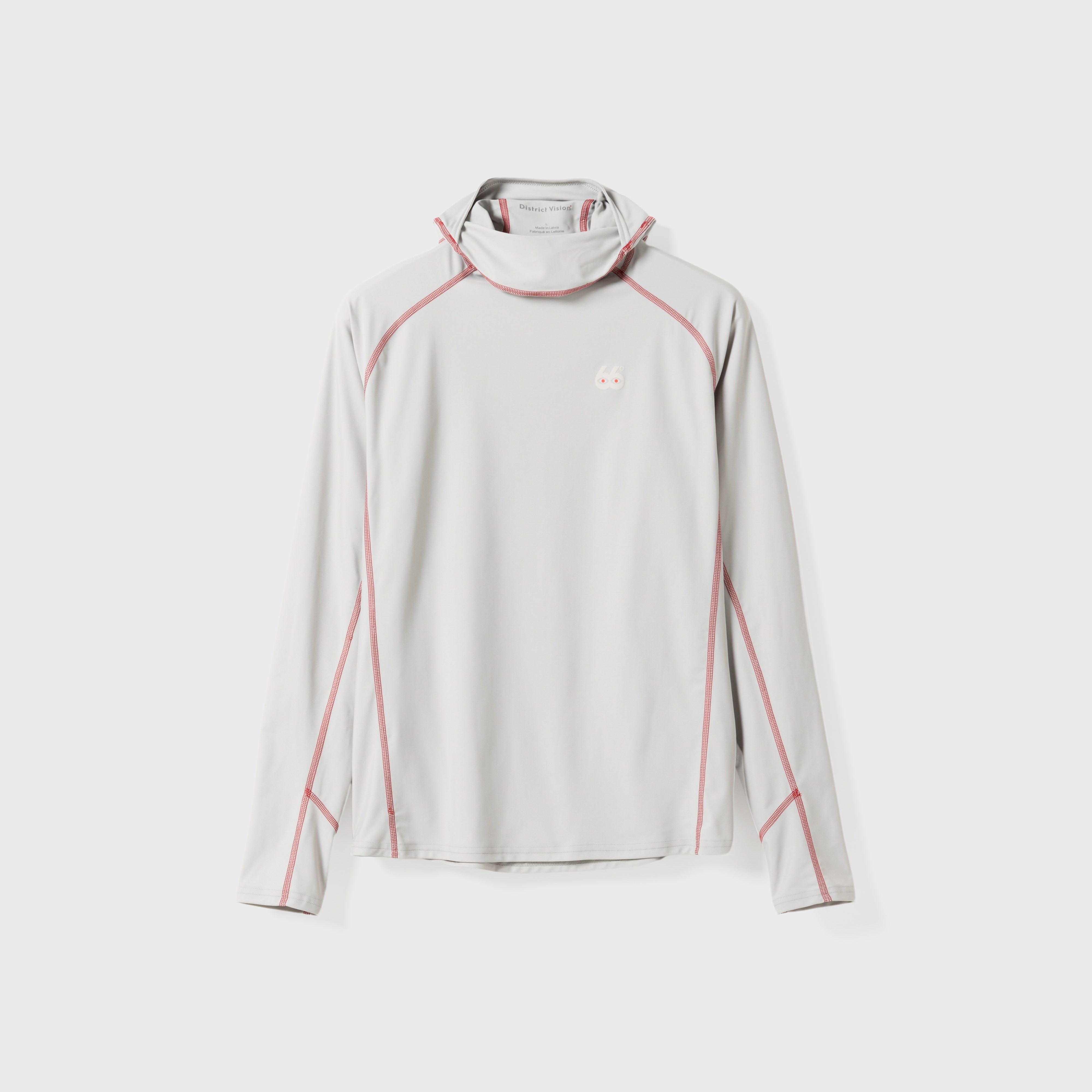 Men 66°NxDV Reykjavik Running Balaclava Top Earth Grey – 66°North