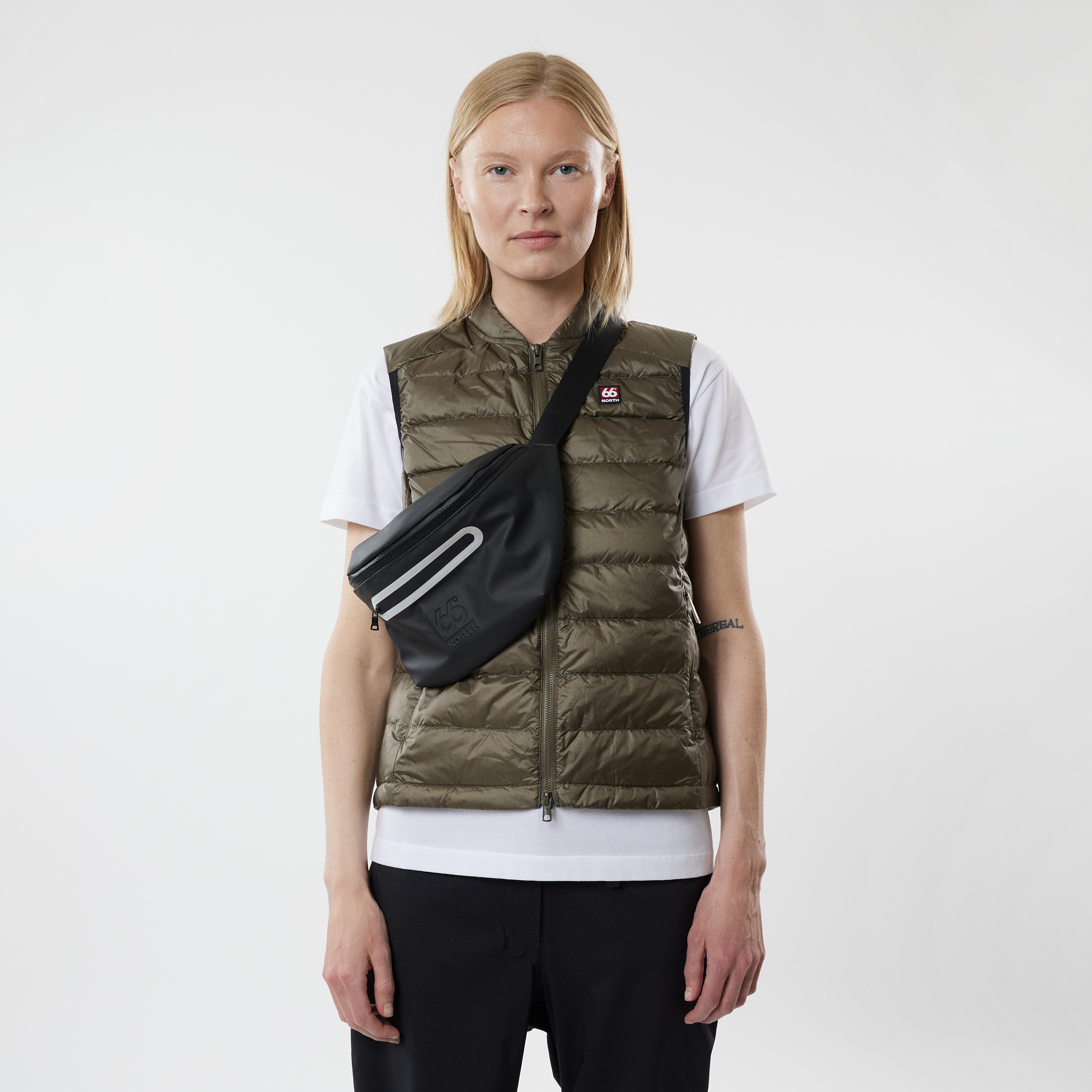 Men - 66°North Bumbag - Black