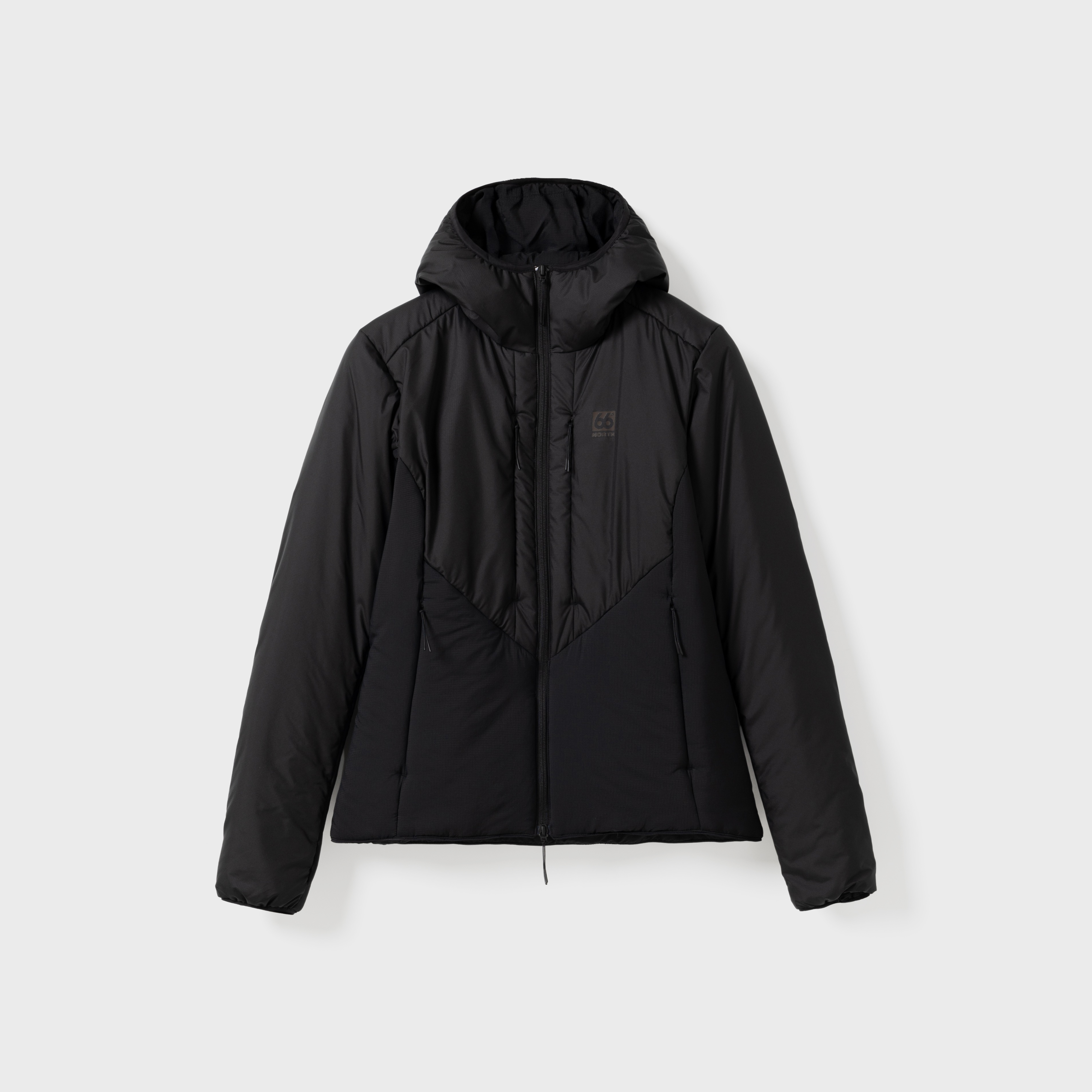 Women - Womens's Ljósufjöll Insulated Hoodie - Black – 66°North