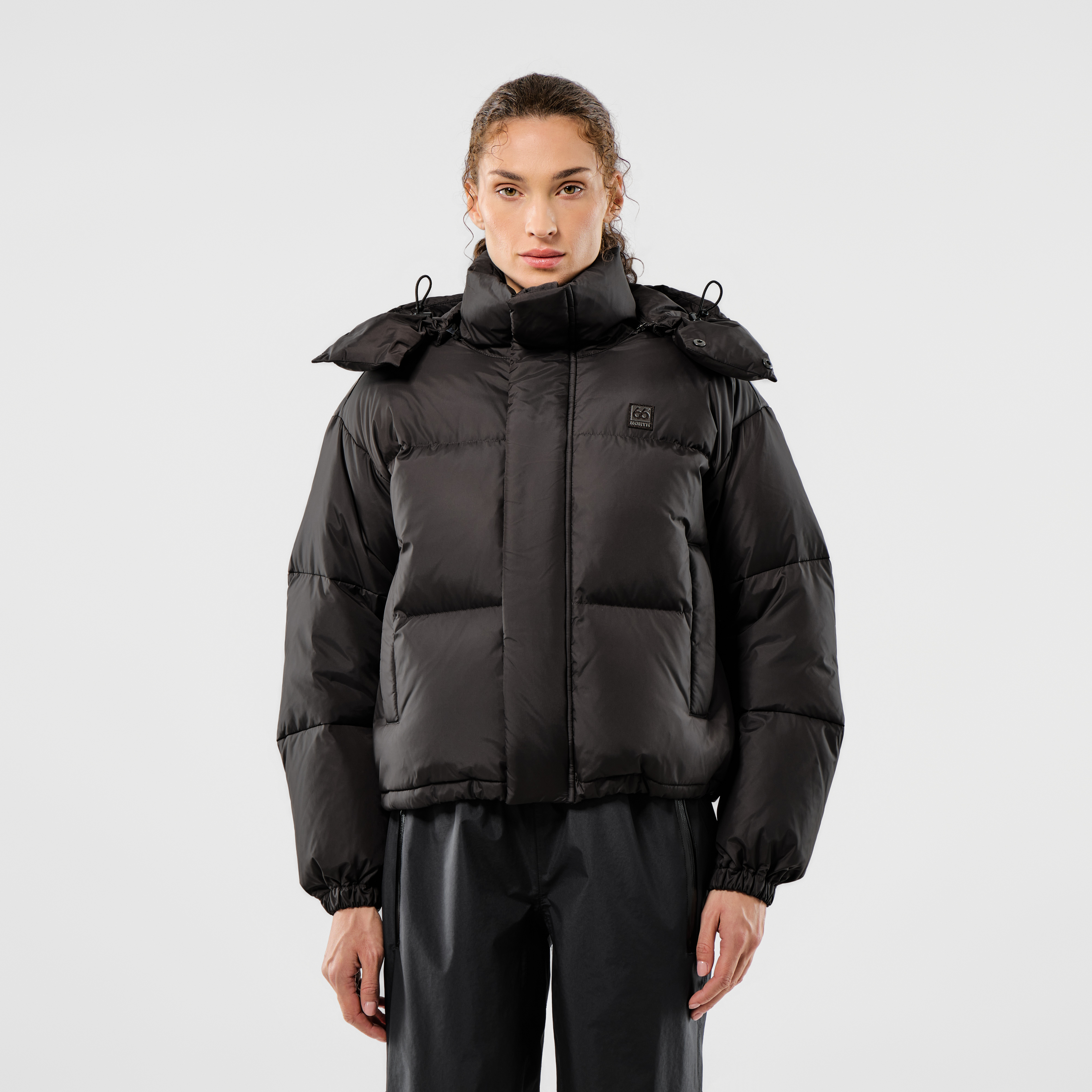 Women - Women's Dyngja Down Cropped Jacket - Licorice – 66°North