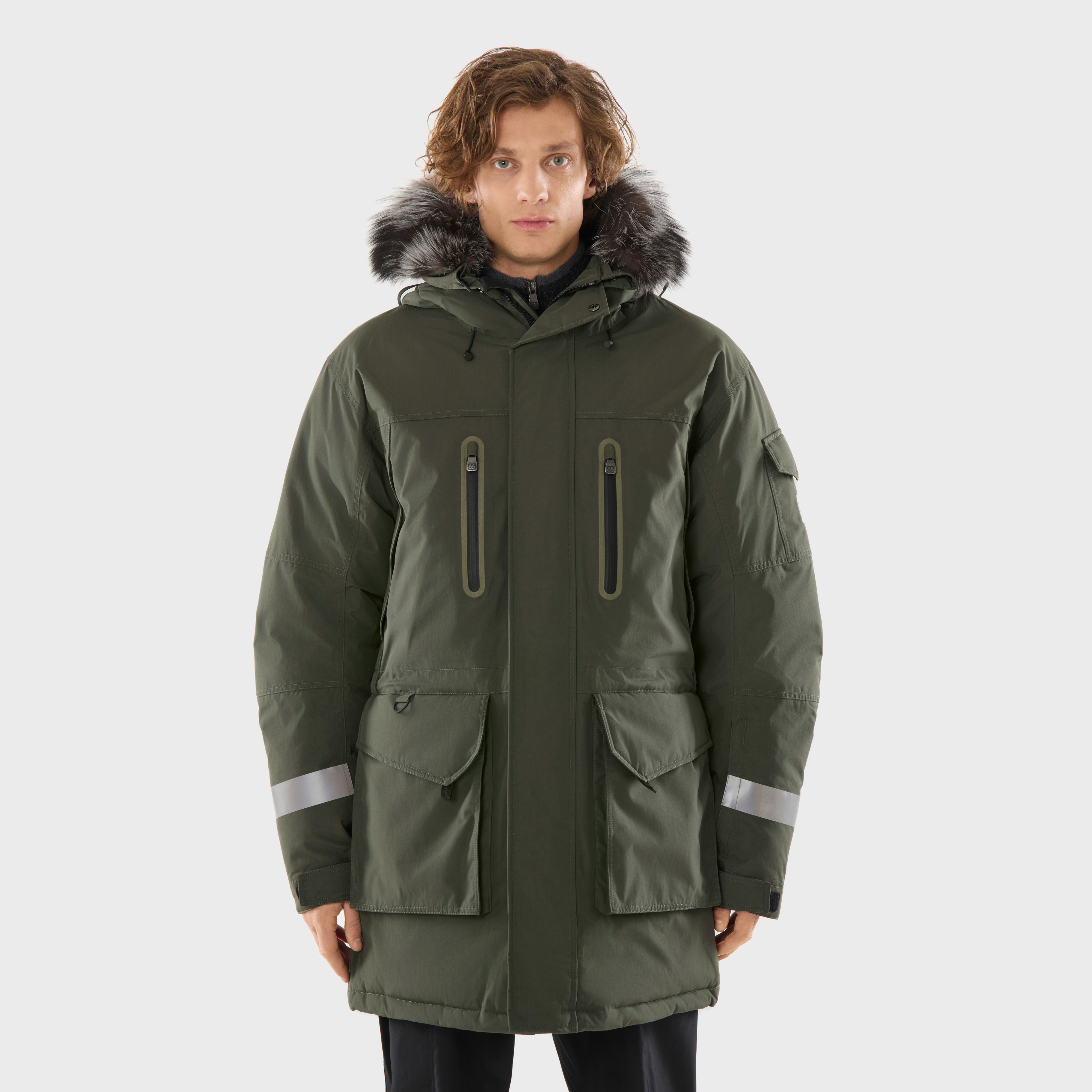 Men - Men's Jökla Parka - Dark Glacial Clay – 66°North