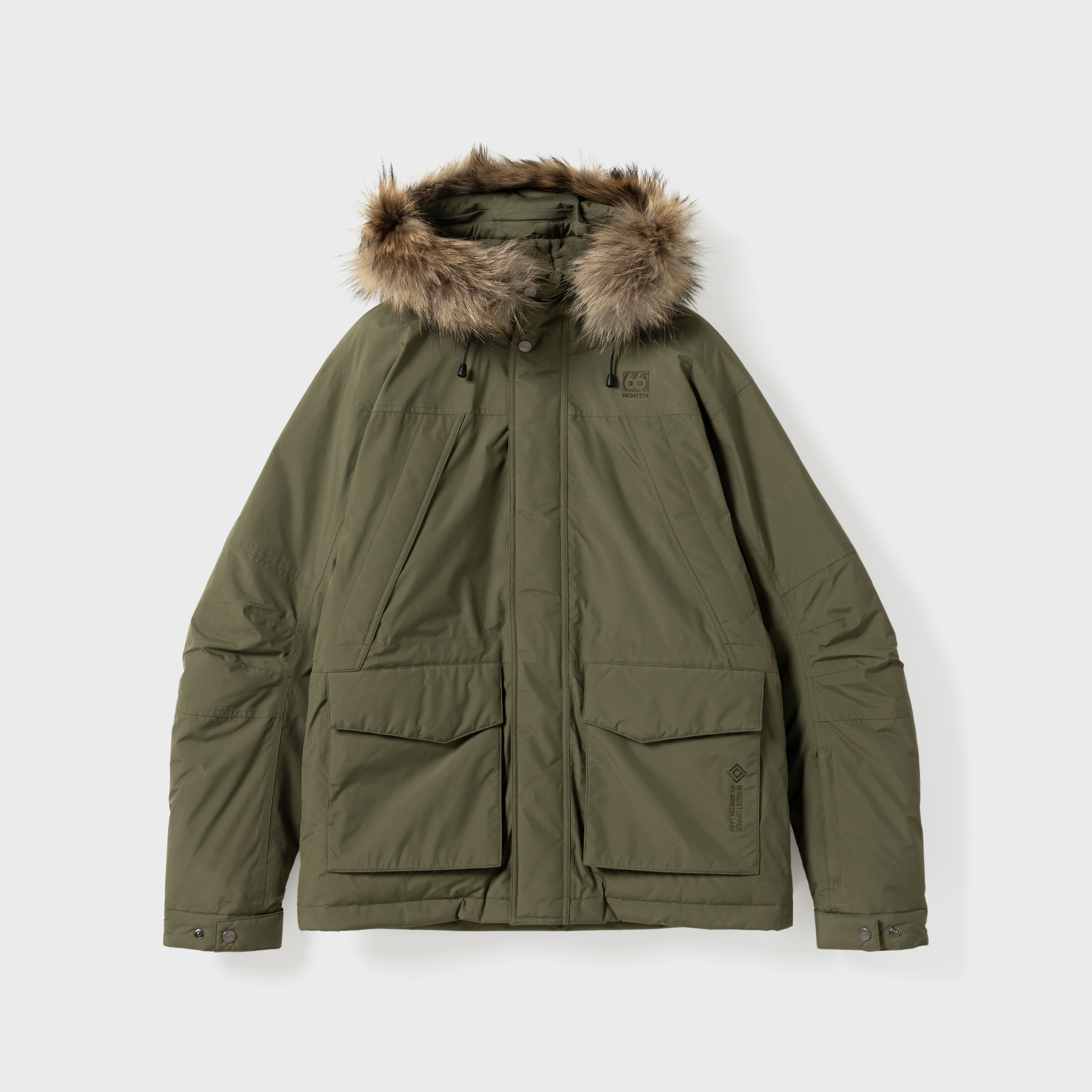 Men - Þórsmörk Parka - Light Kelp – 66°North