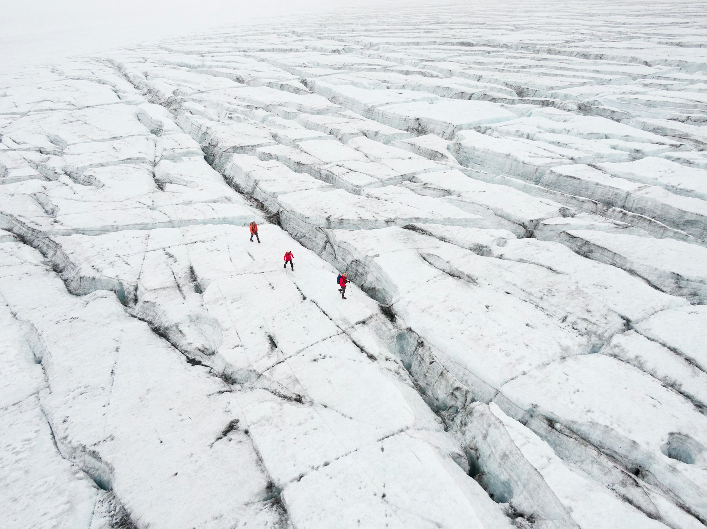 Where the ice melts
