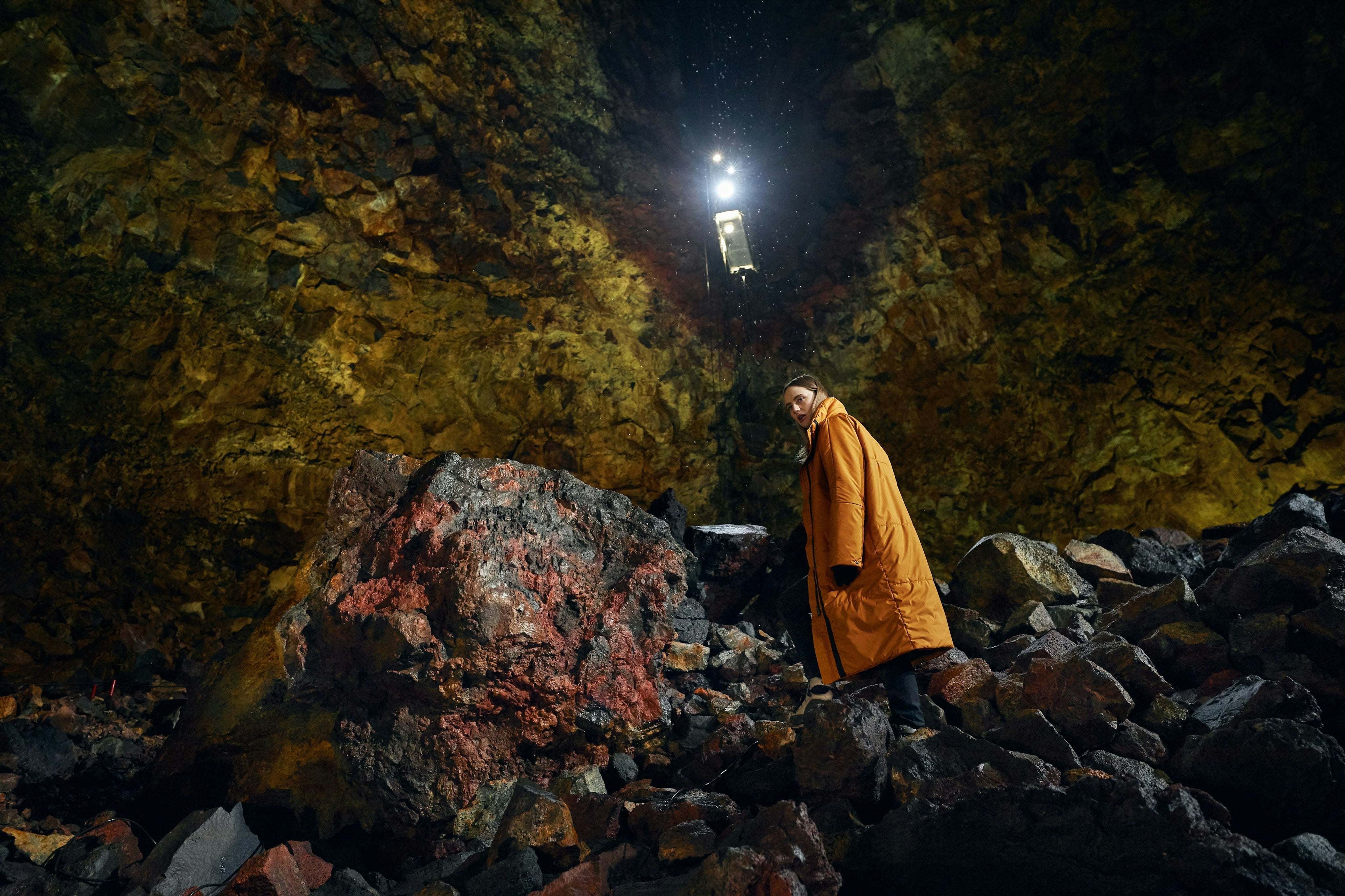 The colours of the volcano