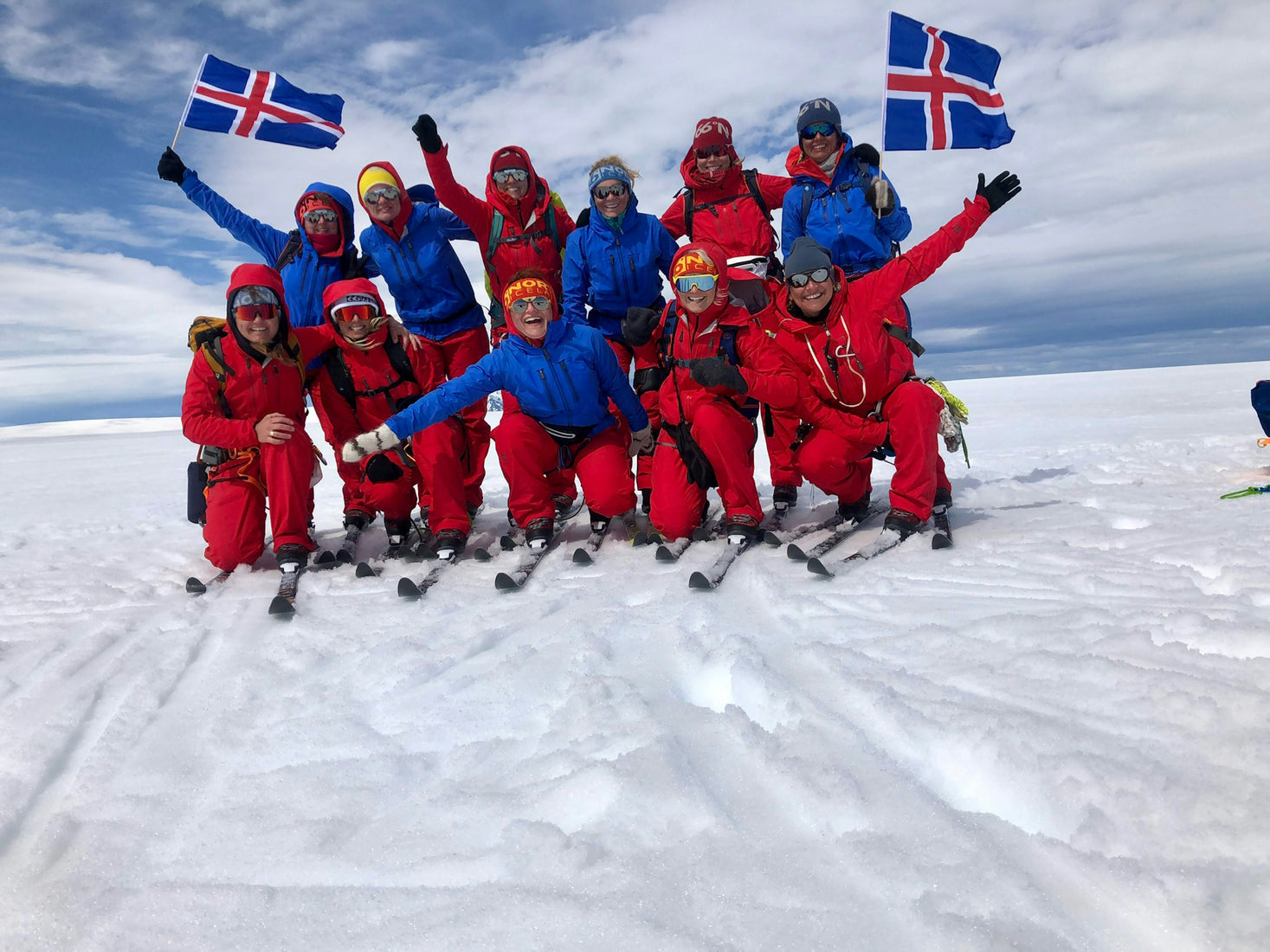 The Snowdrifts Cross Vatnajökull