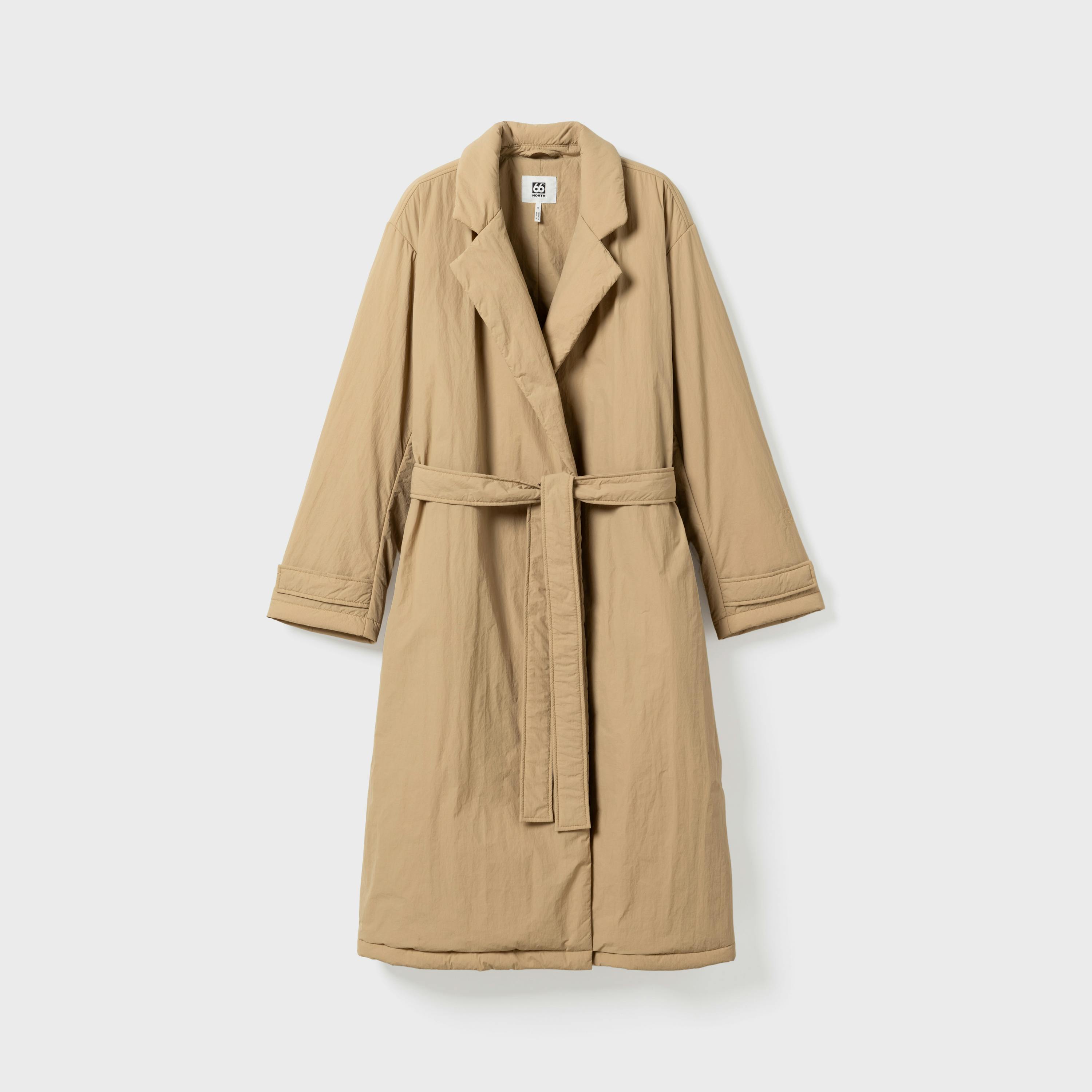 Women's Vatnsmýri Trench Coat Travertine
