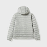 Men's Keilir Hooded Down Jacket Grey Sky