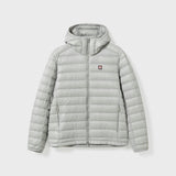 Men's Keilir Hooded Down Jacket Grey Sky
