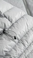 Woman's Keilir Hooded Down Jacket Grey Sky