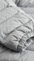 Woman's Keilir Hooded Down Jacket Grey Sky