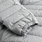 Woman's Keilir Hooded Down Jacket Grey Sky