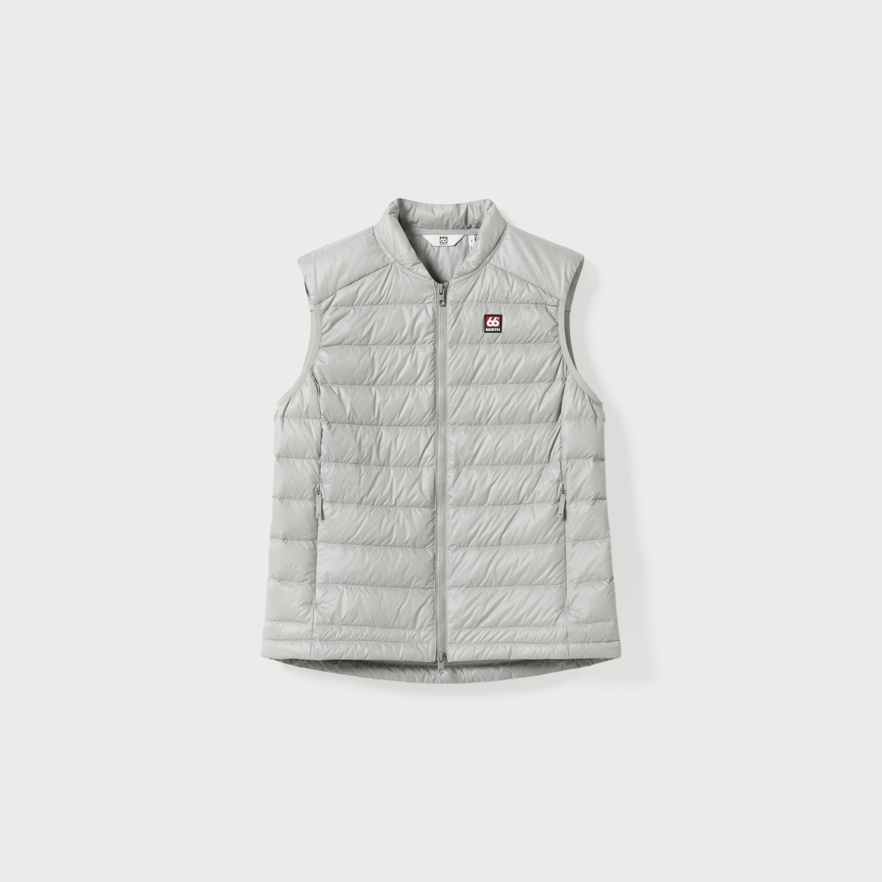 Women's Keilir Down Vest Grey Sky
