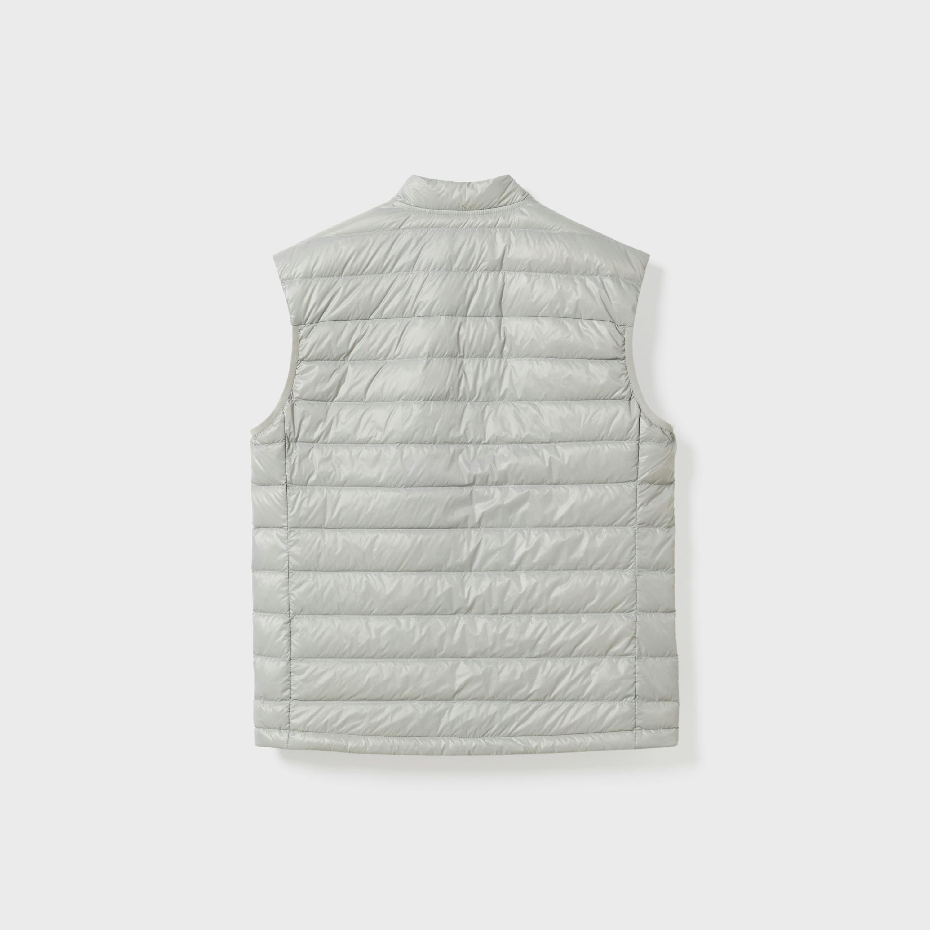 Men's Keilir Down Vest Grey Sky