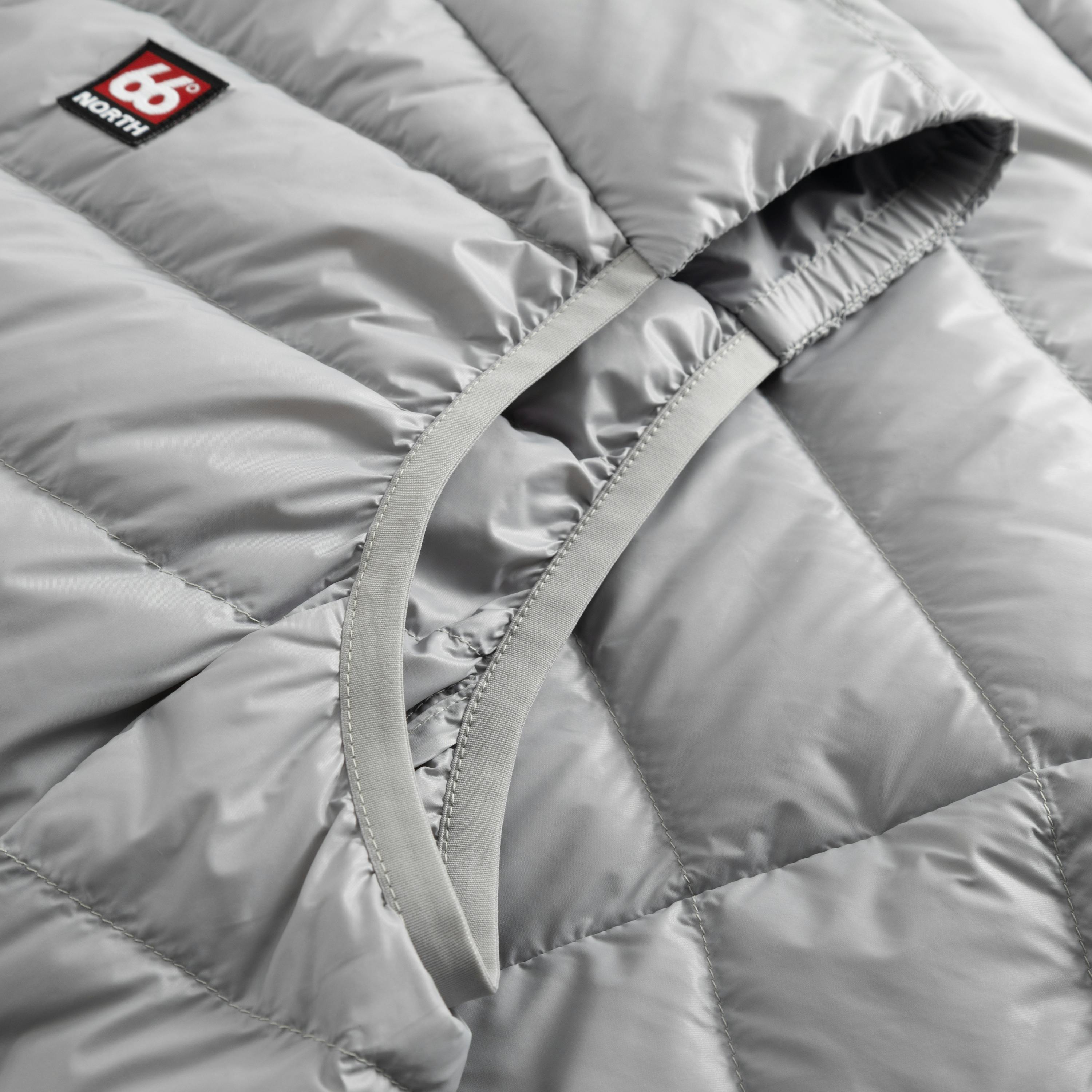 Women's Keilir Down Vest Grey Sky