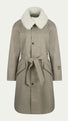 Sölvhóll trench coat Gravel