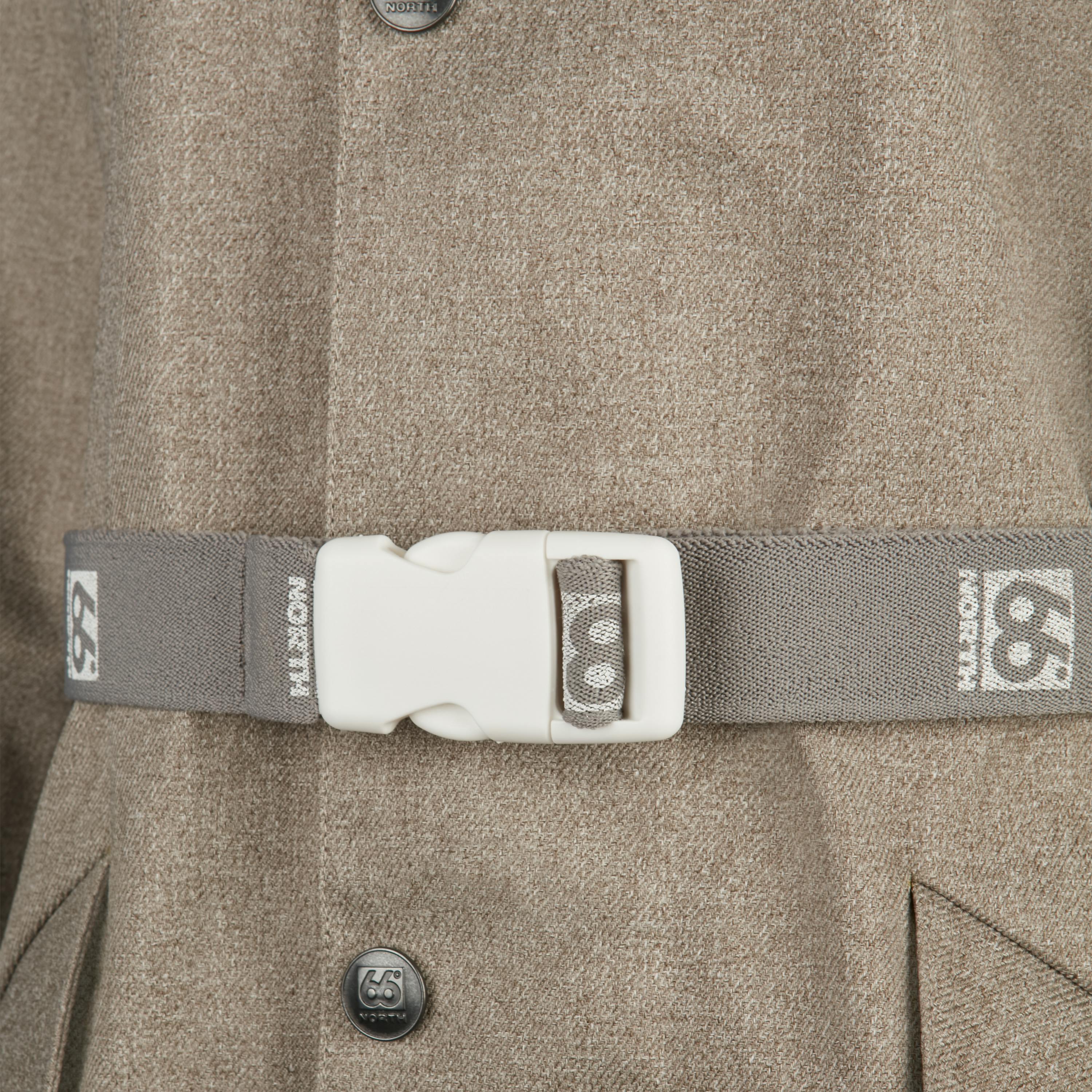 Sölvhóll trench coat Gravel