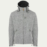 Vindur Fleece Lined wool jacket Light Grey