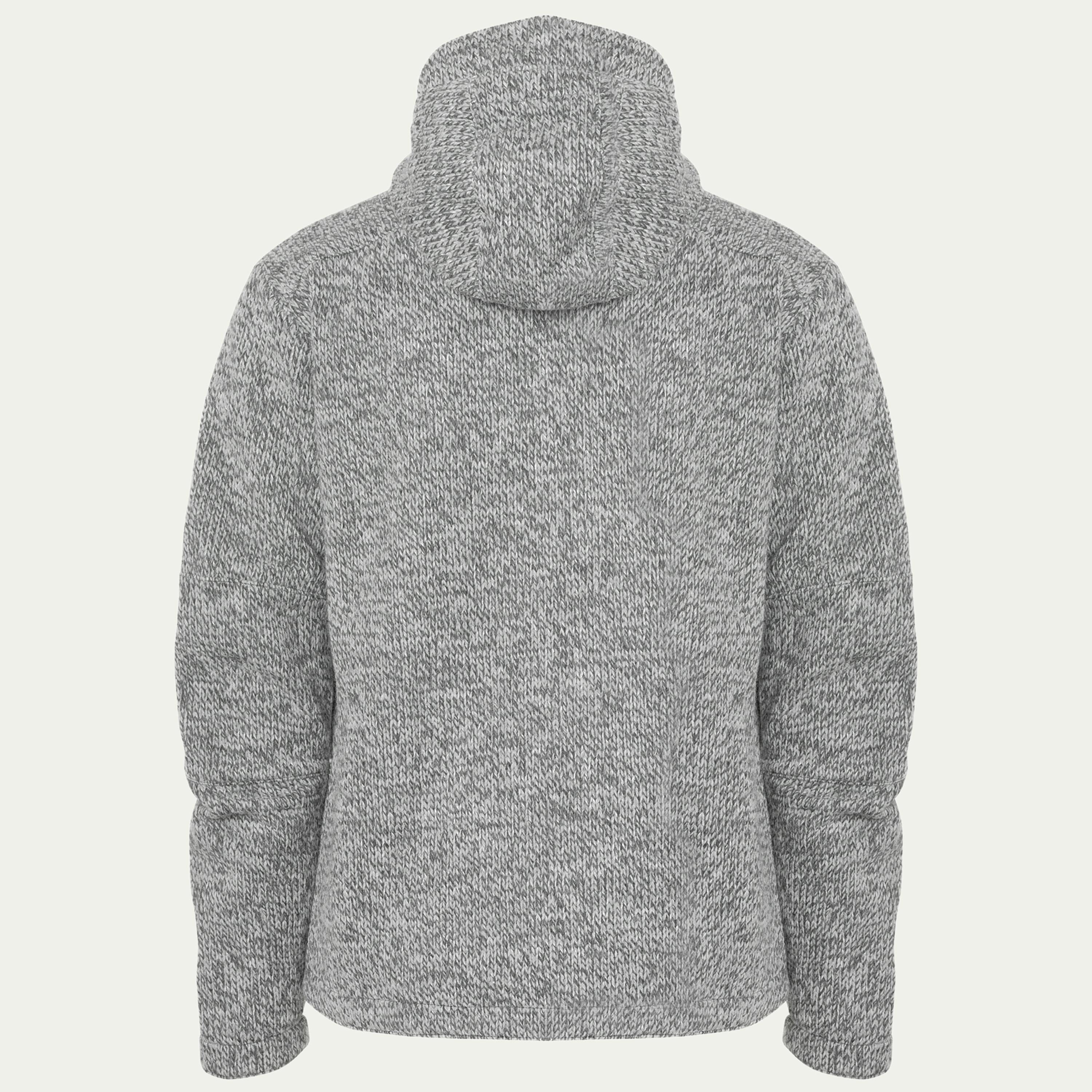 Vindur Fleece Lined wool jacket Light Grey