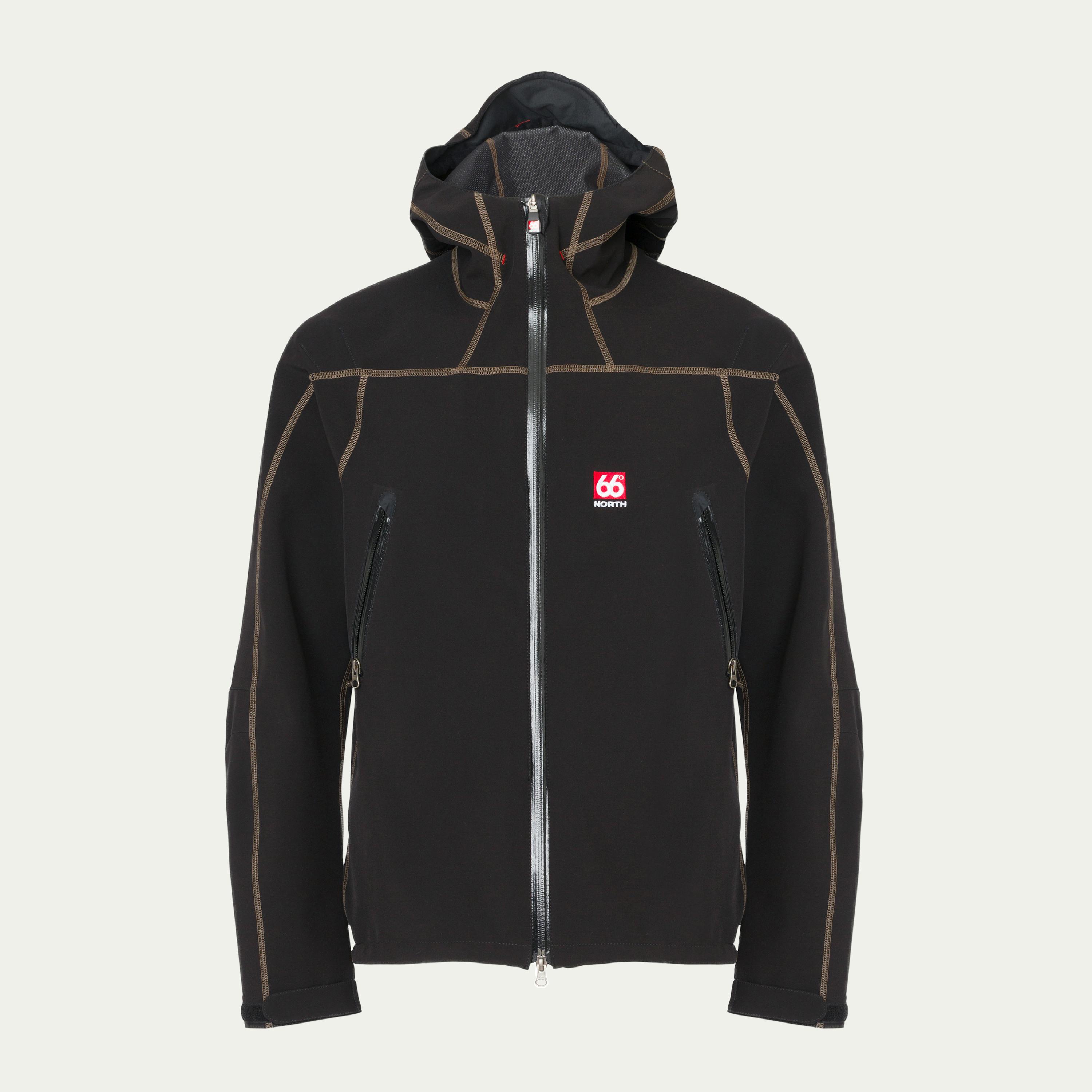 Men - Men's Ljósufjöll Shell Jacket - Black – 66°North