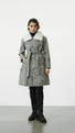 Sölvhóll trench coat Gravel model-Women