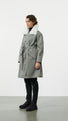 Sölvhóll trench coat Gravel