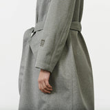 Sölvhóll trench coat Gravel