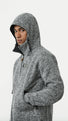 Vindur Fleece Lined wool jacket Light Grey
