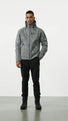 Vindur Fleece Lined wool jacket Light Grey