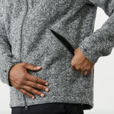 Vindur Fleece Lined wool jacket Light Grey