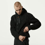 Vindur Fleece Lined wool jacket Charcoal