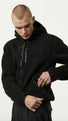 Vindur Fleece Lined wool jacket Charcoal