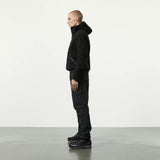 Vindur Fleece Lined wool jacket Charcoal