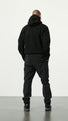 Vindur Fleece Lined wool jacket Charcoal