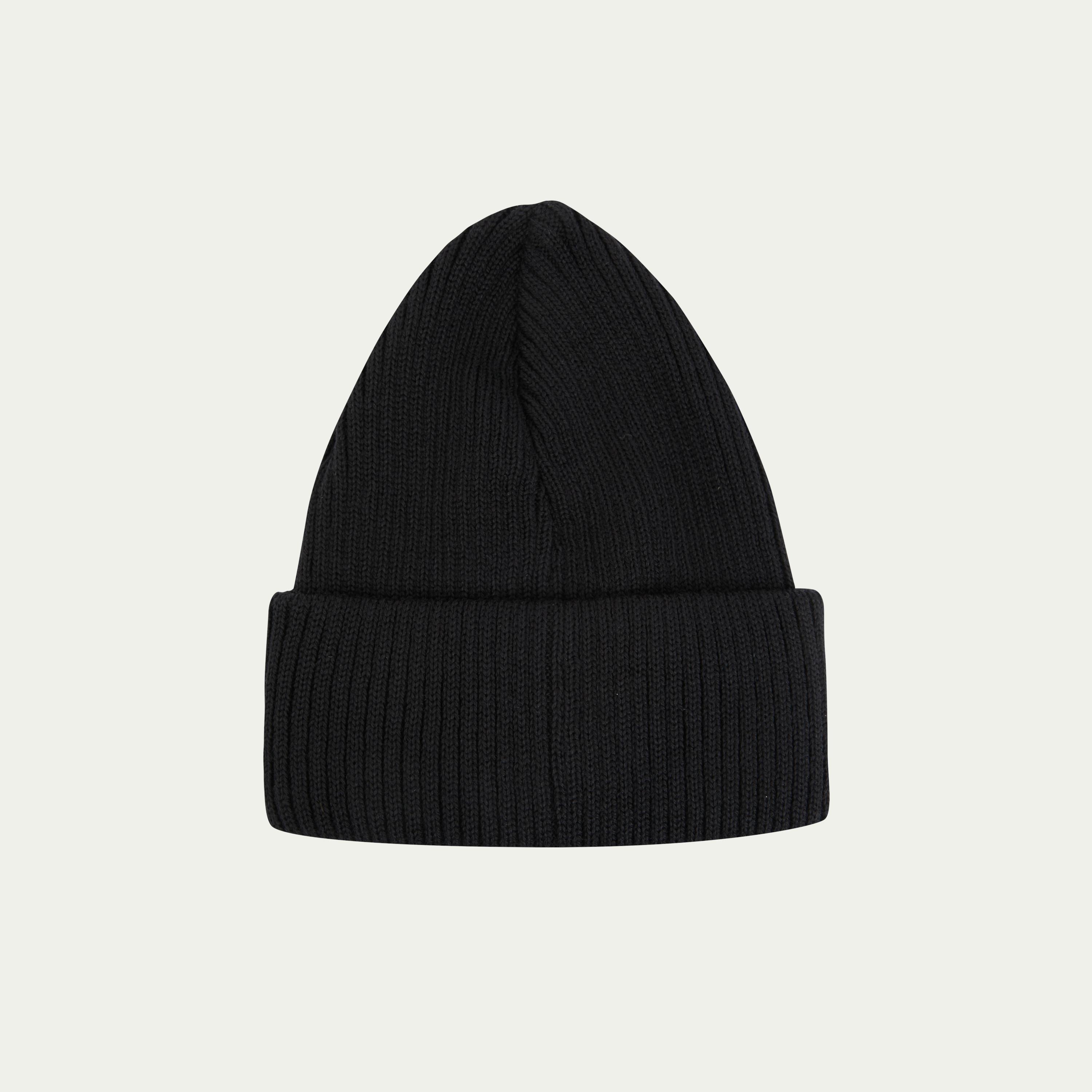 Jon Fisherman's Beanie Black
