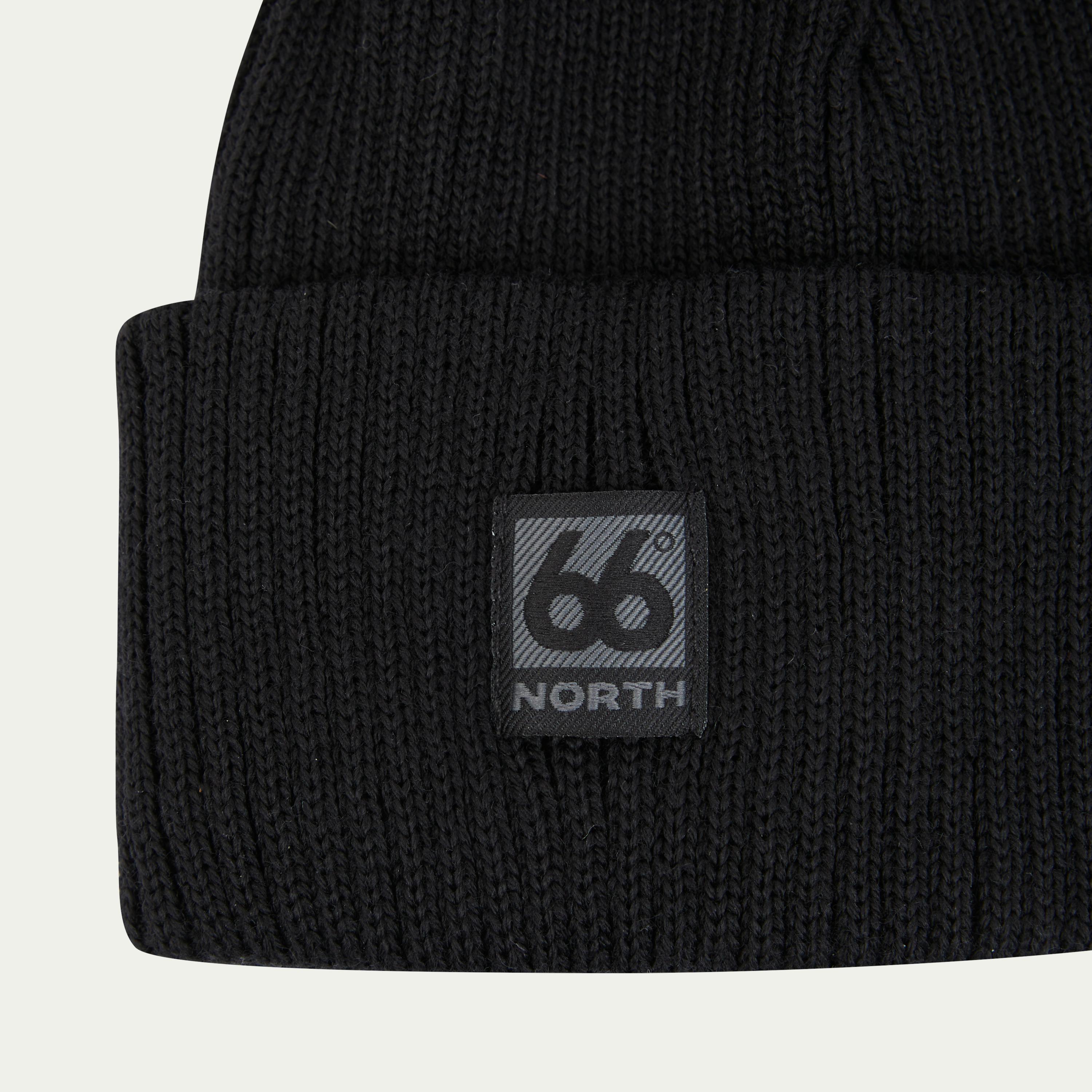 Jon Fisherman's Beanie Black