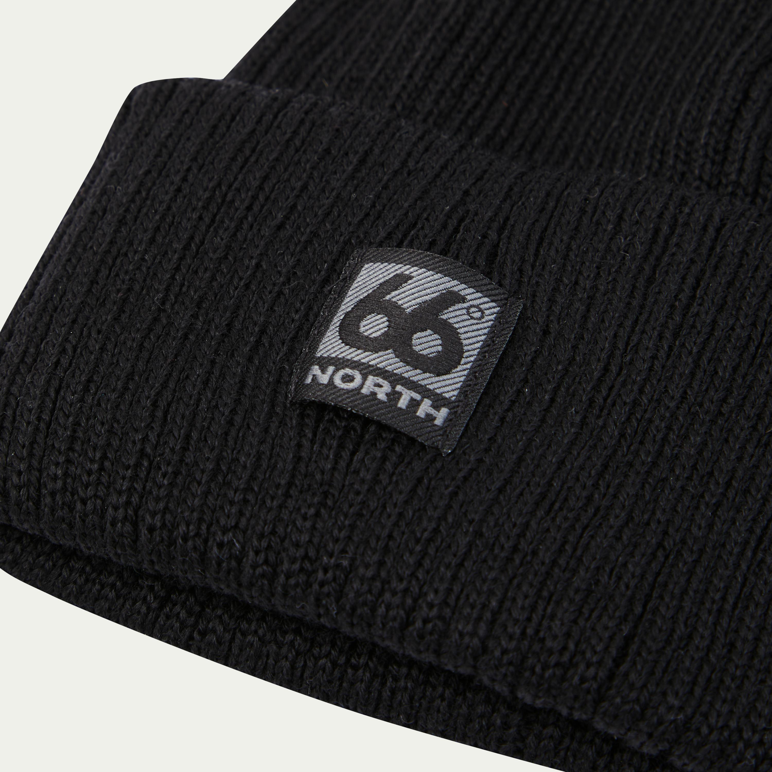 Jon Fisherman's Beanie Black