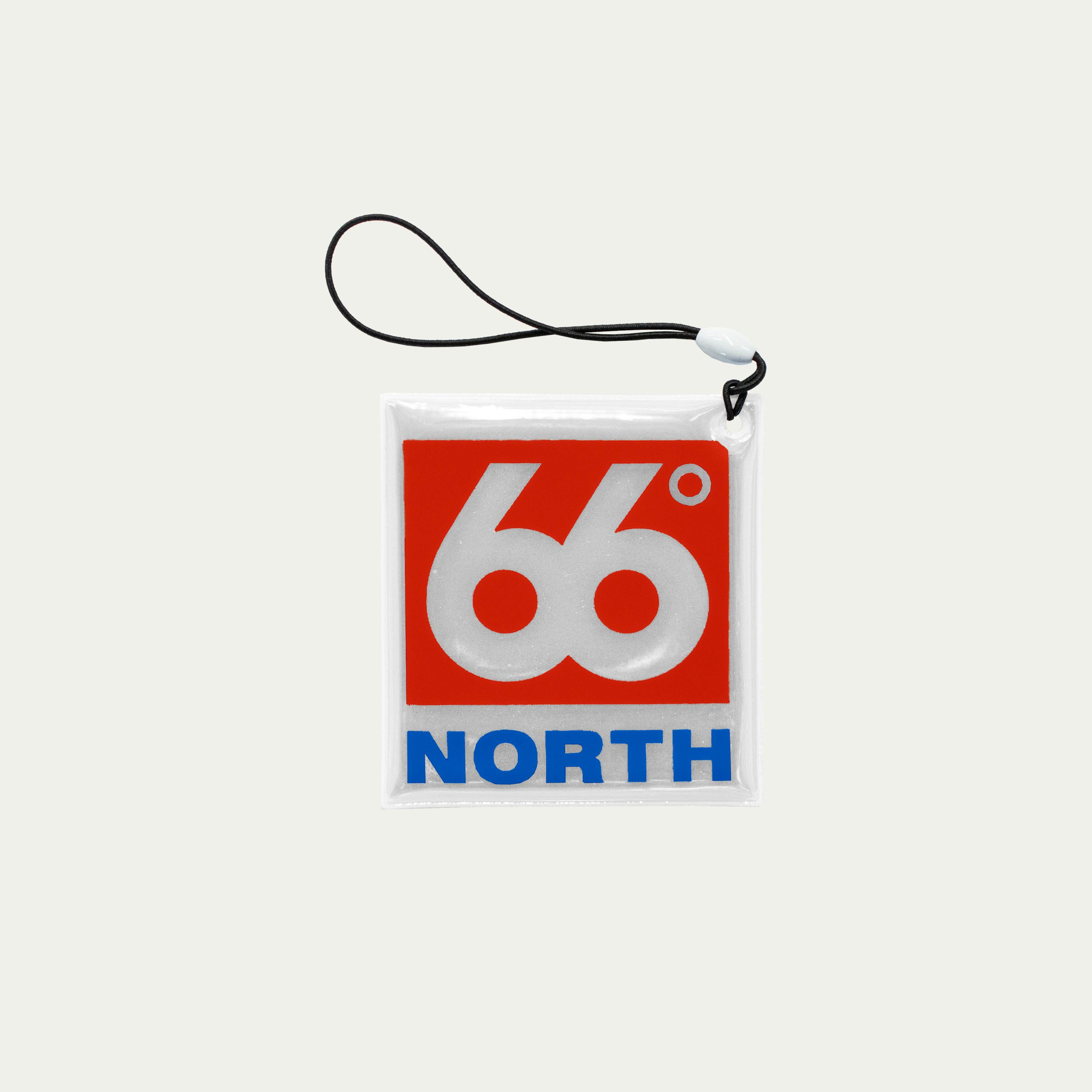 66°North Reflective Pendant 7cm x 6,5cm