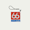 66°North Reflective Pendant 7cm x 6,5cm