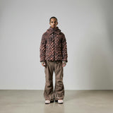 CC Signature Quilt Jacket Lava Red model-Men