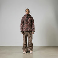CC Signature Quilt Jacket Lava Red model-Men