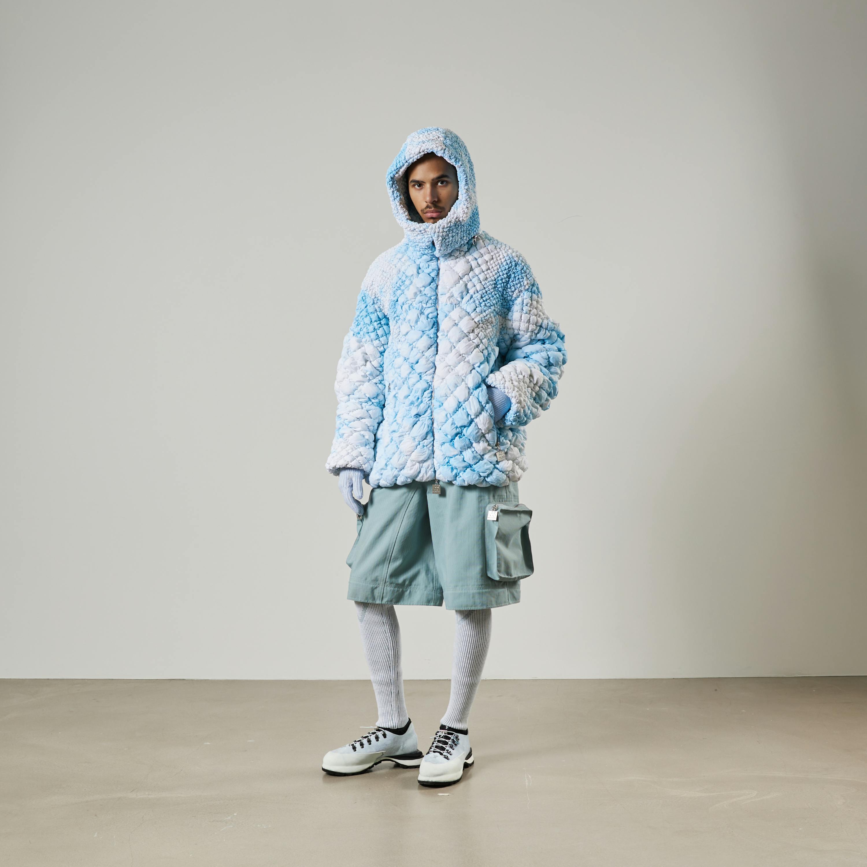 CC Signature Quilt Jacket Glacial Blue
