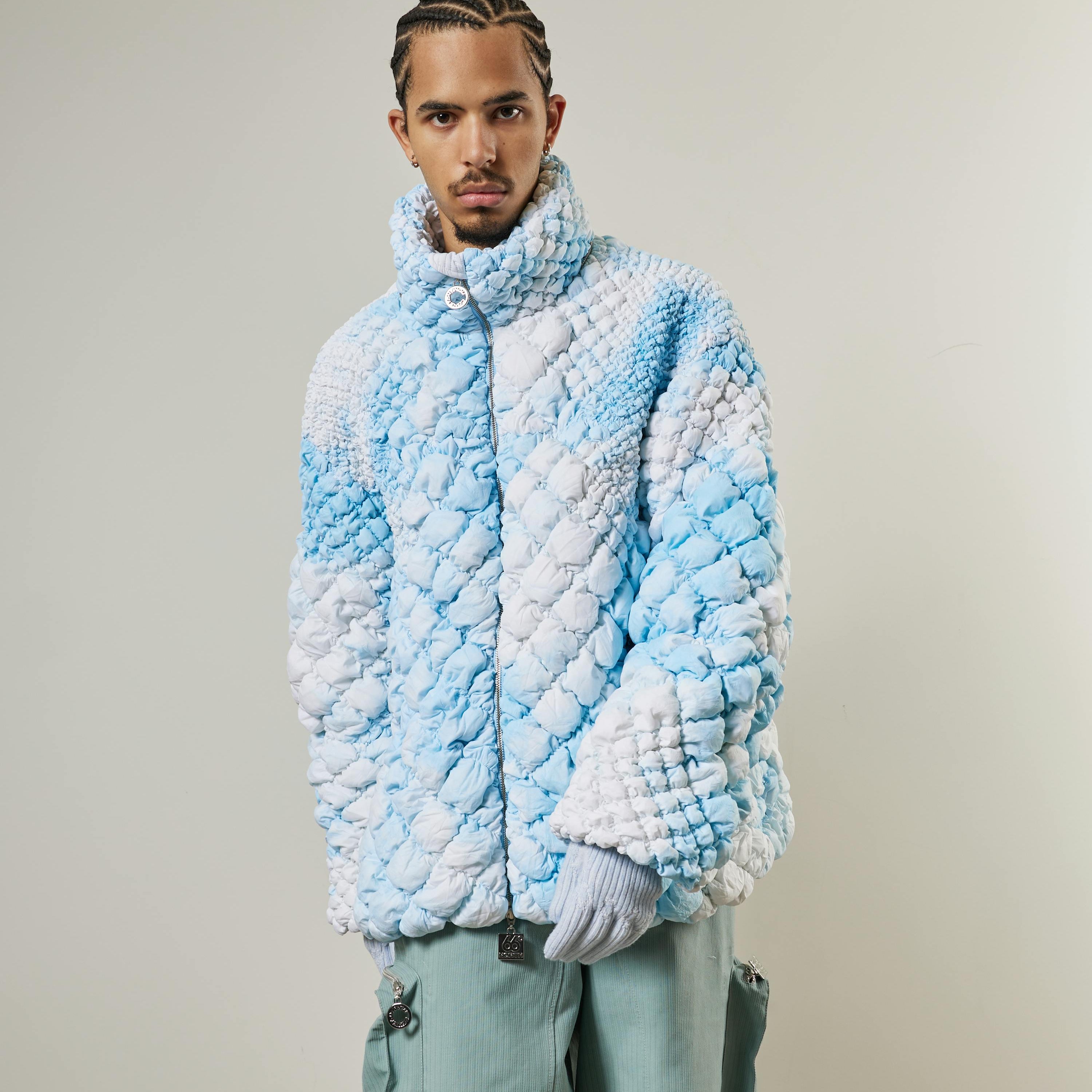 CC Signature Quilt Jacket Glacial Blue