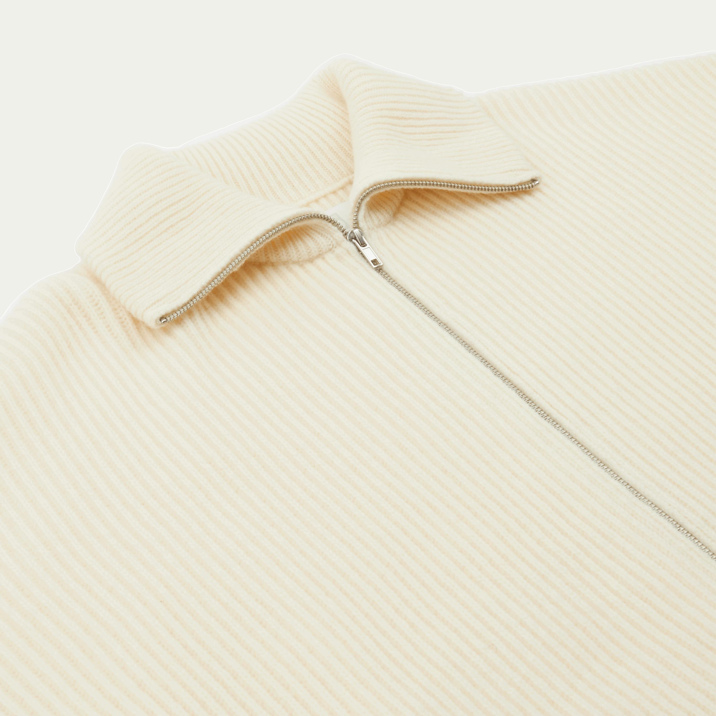 Vonarstraeti Zipped Sweater