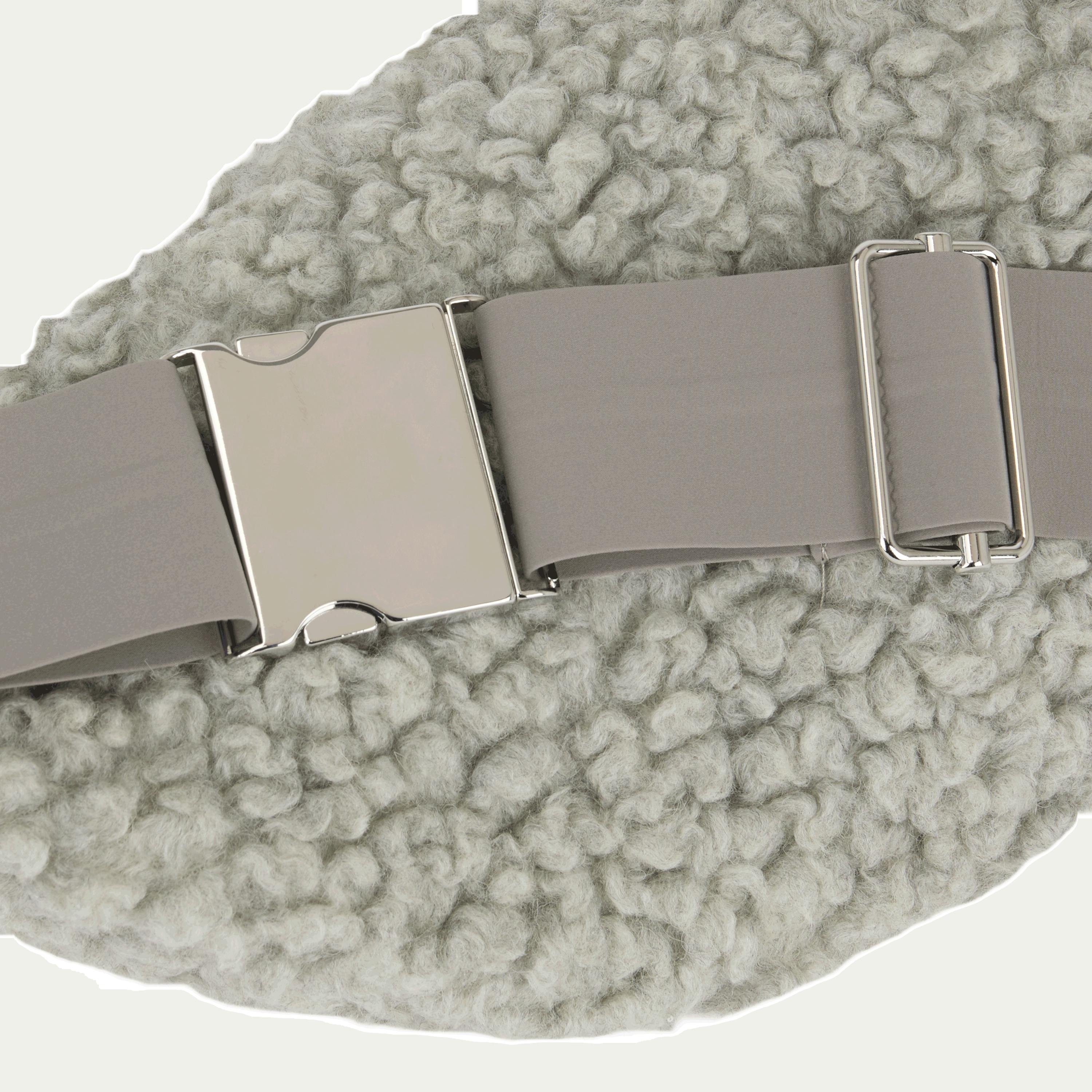 CC Shearling Belt Bag